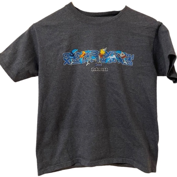 Fruit of the Loom Hawaii T-shirt. Size:10-12 boys - Picture 1 of 4